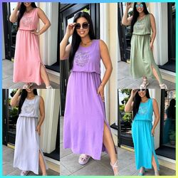 48-50, 52-54 сукня американський креп жатка