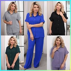 50-52, 54-56, 58-60 костюм американська креп-жатка