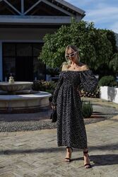 S, M, L, XL жіноча легка сукня софт у квітковий принт