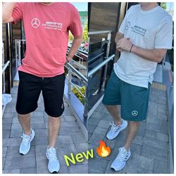 M до 4XL Чоловічий костюм футболка та шорти двунитка, кулірка пенє 