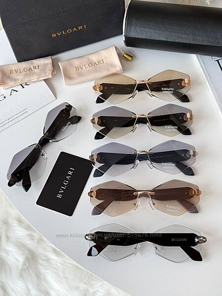 новинка 2025 Окуляри Хамелеон  На сонці темніють лінзи Polarized Bvlgari
