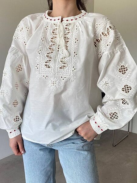 S, M, L блуза вишиванка