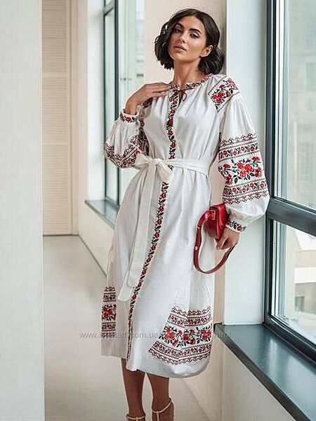 S, M, L сукня вишиванка