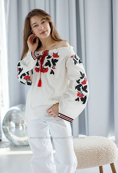 S, M, L блуза вишиванка