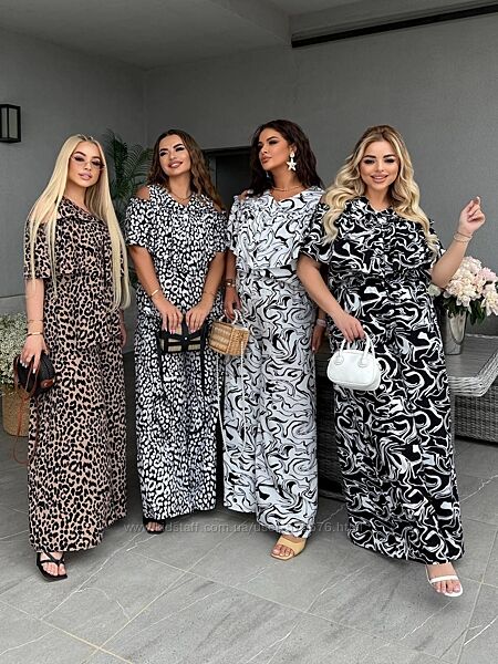 р.50 до 64р. Стильний костюм турецький штапель