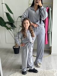 р.98 до 152р. Трендовий костюм із королівського велюру