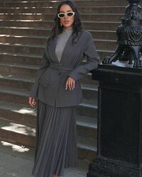 S до 3XL піджак італійська костюмка