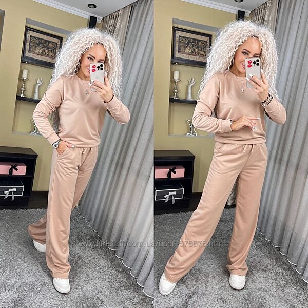 S, M, L костюм двунитка