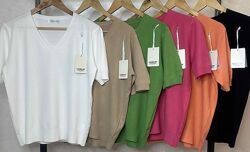 Польща 48-52 Однотонна кофтинка з коротким рукавом