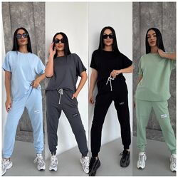 Акція 42-44, 46-48 Жіночий костюм двунитка