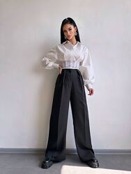 S, M, L Комплект сорочка брюки костюмка, бавовна