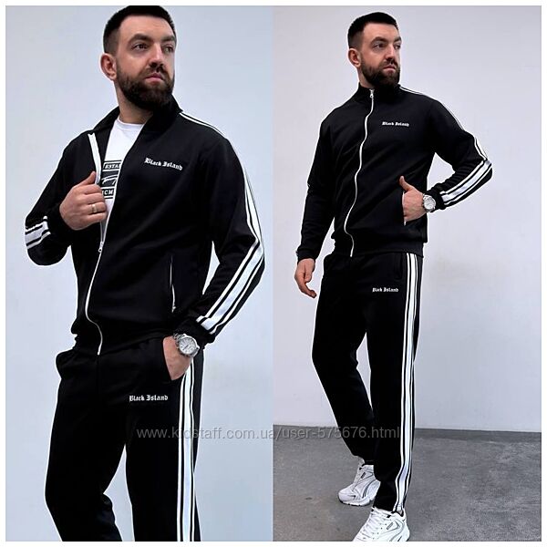M до 2XL Чоловічий костюм з лампасами петля, преміальна, класа люкс