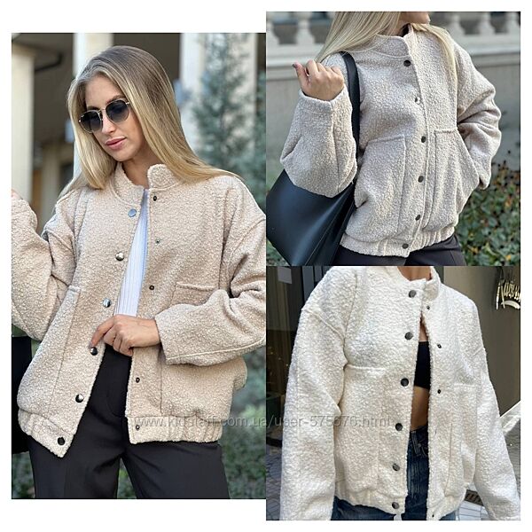 42-46 бомбер кашемір баранець