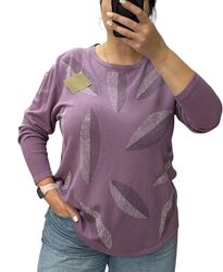 р.52-60 Светр подовжений, бавовна - кашемір