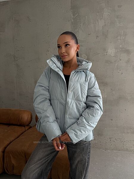 42, 44, 46, 48 Демісезон куртка матова плащівка силікон 250