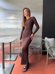 XS-M Сукня з тепленького мякого рубчику