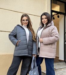 р.50 до 60р. Куртка плащівка Лаке, синтепон 150 на підкладці