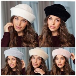 54-58 Шапка морячка з еко хутра регулювання внутрішня стрічка 5 кольорів