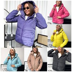 42, 44, 46 Куртка плащівка наповнювач силікон 200