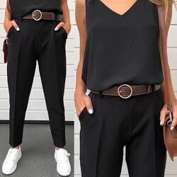 р.42 до 56р. Штани тіар костюмна щільна, брючна тканина