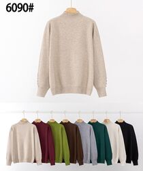 Польща 52-54, 54-56 Кофти з елегантною стоєчкою та ґудзиками на рукавах