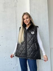 42-48 Жилетка плащівка стьогана на синтепоні 150