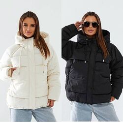 M44, L46 , XL48 Зимова куртка плащівка, наповнювач holofiber