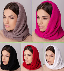 Капор ангора, кашемір підклад полар