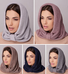 Капор ангора, кашемір підклад полар