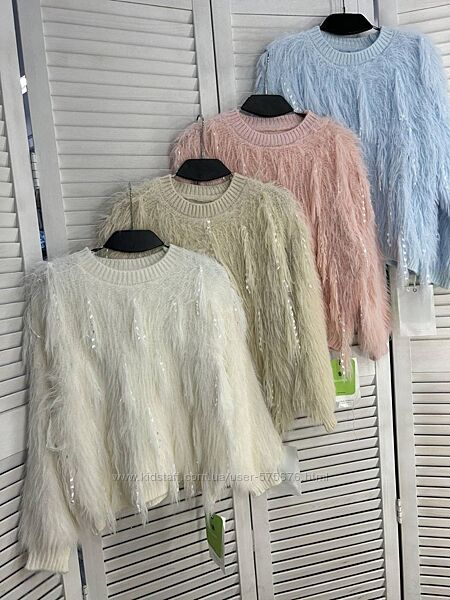 Р.42-48 Светр травичка ангора