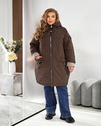 р.56 до 70р. Куртка водонепроникна плащівка, підкладка, силікон 100