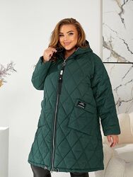 р.52 до 70р. Куртка зимова великі розміри