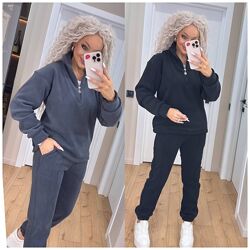 р.42 до 50р. Супер теплий костюм Полар-фліс двосторонній з велюровим ефектом