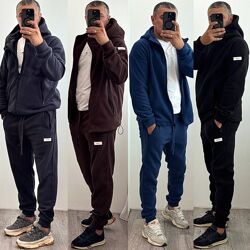 р.46 до 56р. Чоловічий костюм щільний турецький фліс