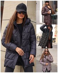 р.42 до 52р. Куртка наповнювач біо-пух на євро зиму/осінь