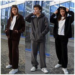 р.152 до 176р. Підлітковий костюм із щільного флісу