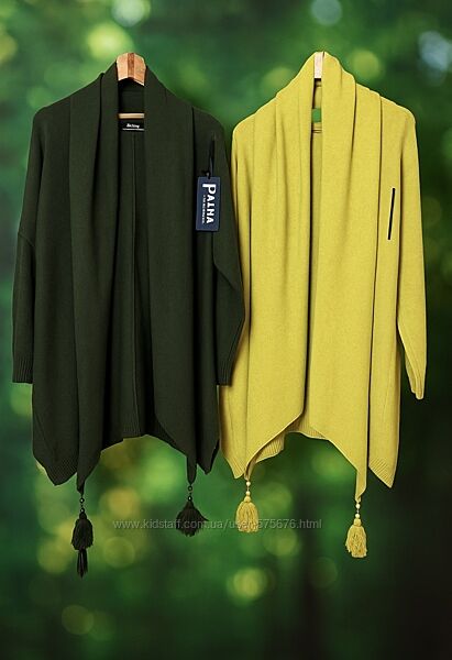 Польща 52-54, 54-56 Однотонні туніки з шарфом