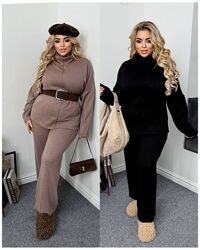 р.50 до 64р. Костюм двостороння ангора