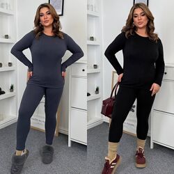 р.48 до 58р. Костюм термо трикотаж пума