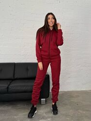 р.42 до 52р. Костюм якісна трьохнитка на флісі та хутро