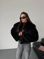 42-48 Укорочена шуба з хутра-тренд цього сезона