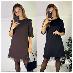 р.42 до 60р. Сукня костюмний креп