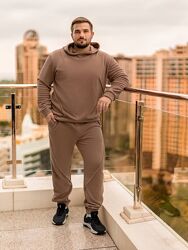 р.46 до 56р. Костюм чоловічий худі та штани, фліс полар