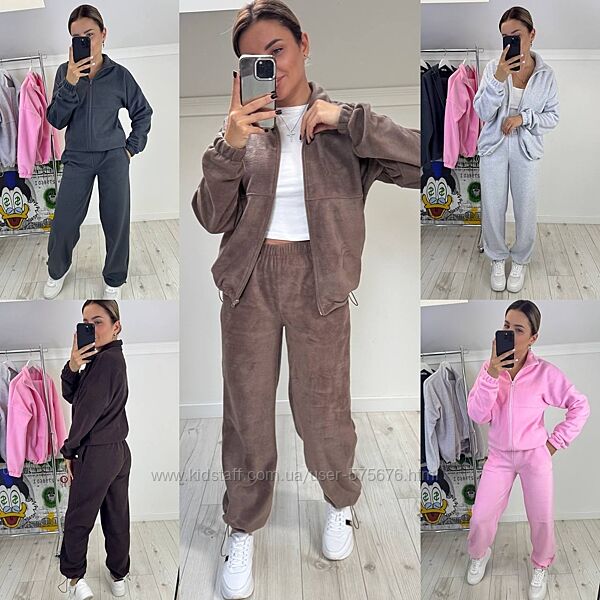 р.42 до 52р. Костюм двосторонній фліс полар