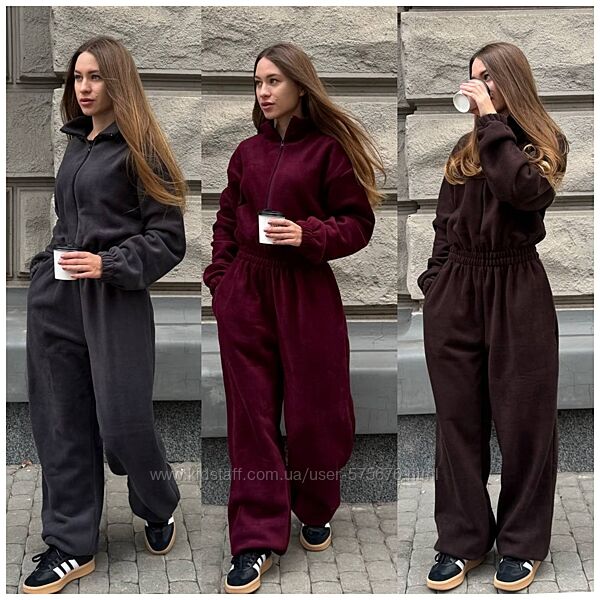 42-46, 48-52 Комбінезон фліс полар