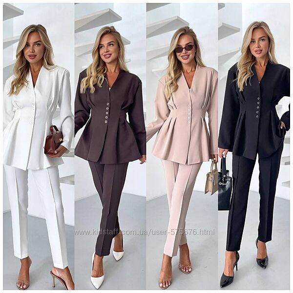 42-44, 46-48 Брючний костюм