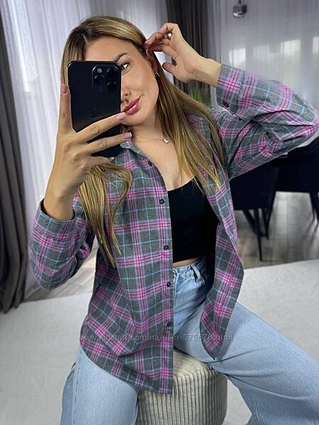 Сорочка фланель