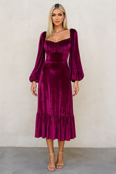 Нереальна оксамитова сукня максі Chekani