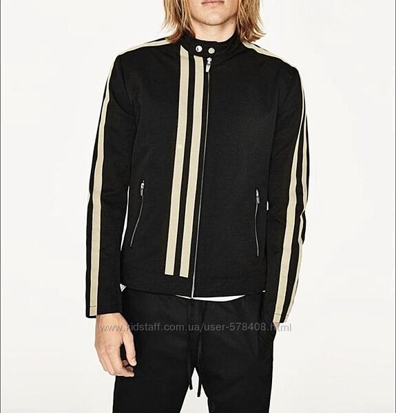 Мужская куртка косуха Zara Man оригинал весна осень