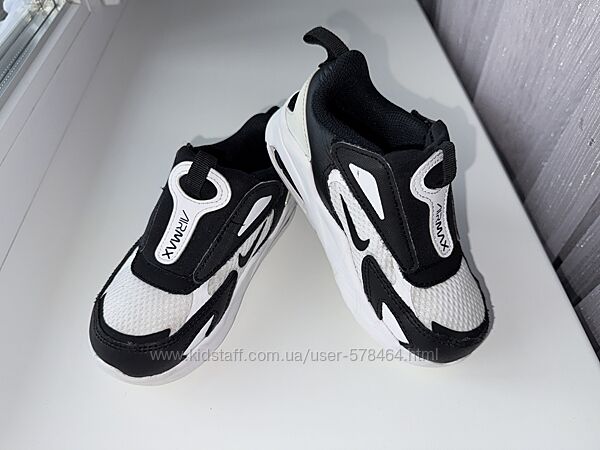 Кросівки на липучці nike air max bolt, оригінал, р-р 27, ст 17,5 см